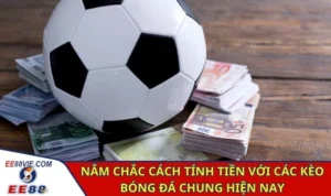 Nắm chắc cách tính tiền với các kèo bóng đá chung hiện nay