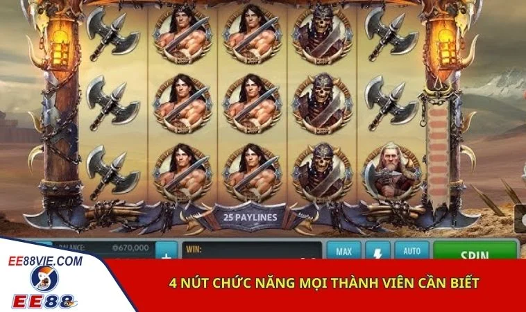 Barbarian Nudge - Săn kho báu cực khủng cùng EE88 4 Quay tự động đôi lúc sẽ giúp bạn nổ hũ
