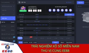 Trải nghiệm xổ số miền Nam hấp dẫn cùng EE88