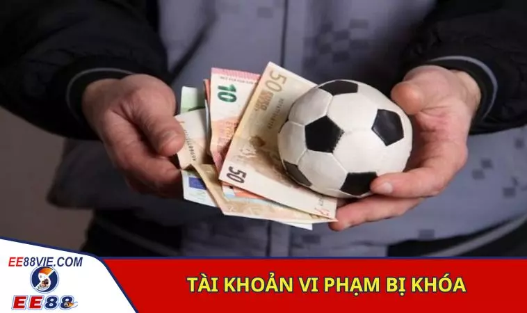 EE88 không rút được tiền vì sao? Có phải lừa đảo không? 3 Vào EE88 không rút được tiền do vi phạm